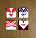 St Helens Retro Kits of the 1990's Coasters
