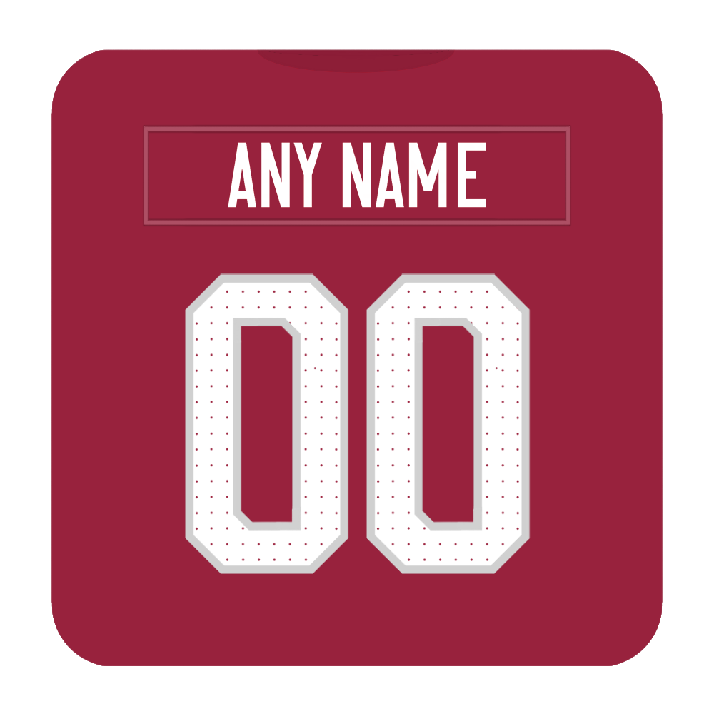 Arizona Cardinals Coaster Any Name Any Number