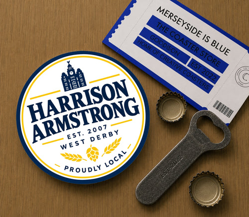 Everton Coasters Pack of 10 or Individual Coasters