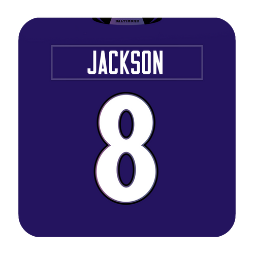Baltimore Ravens Coaster Any Name Any Number
