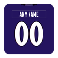 Baltimore Ravens Coaster Any Name Any Number