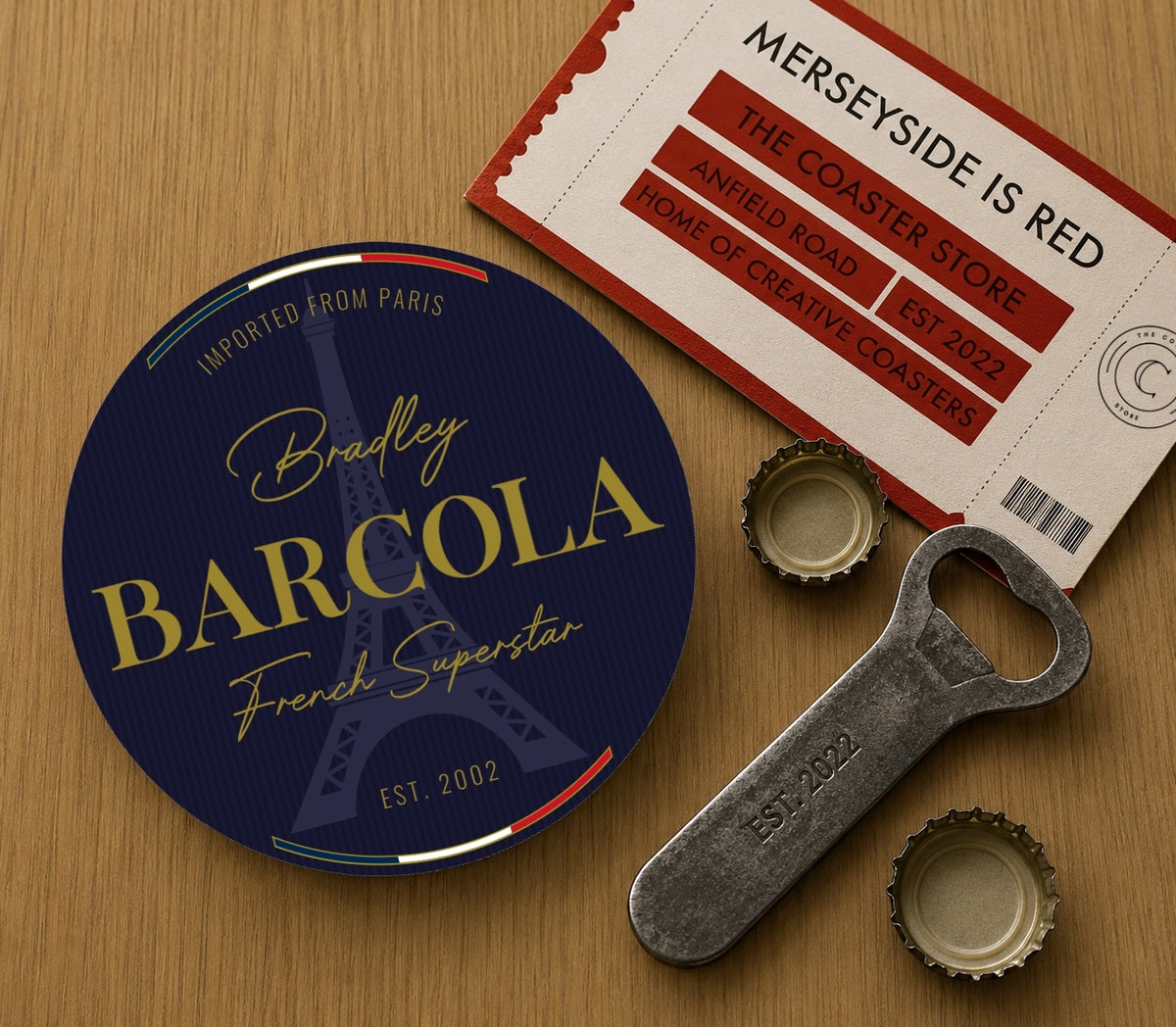 Liverpool Coasters Pack of 10 or Individual Coasters