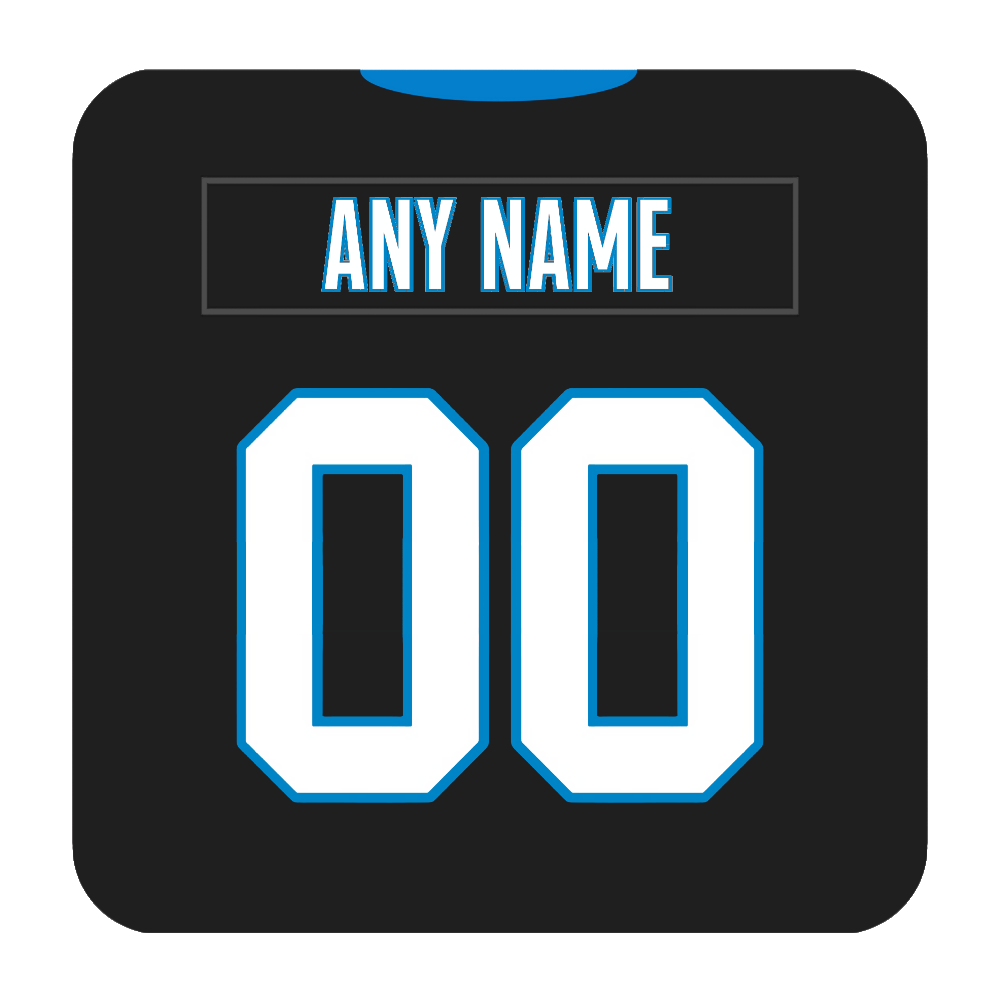 Carolina Panthers Coaster Any Name Any Number