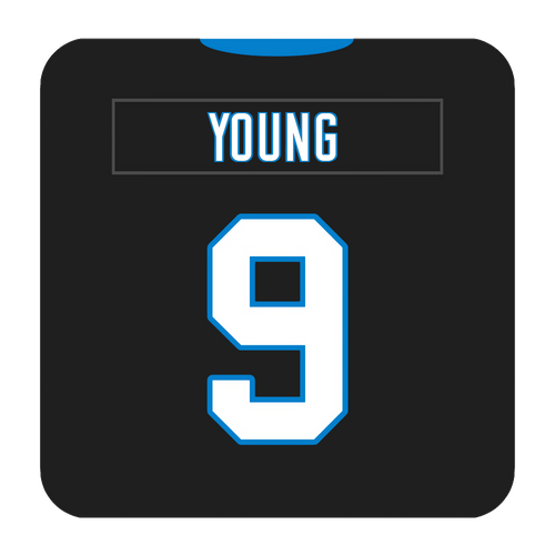 Carolina Panthers Coaster Any Name Any Number