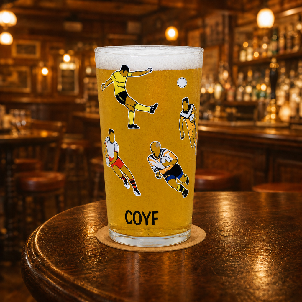 Castleford Tigers Pint Glass