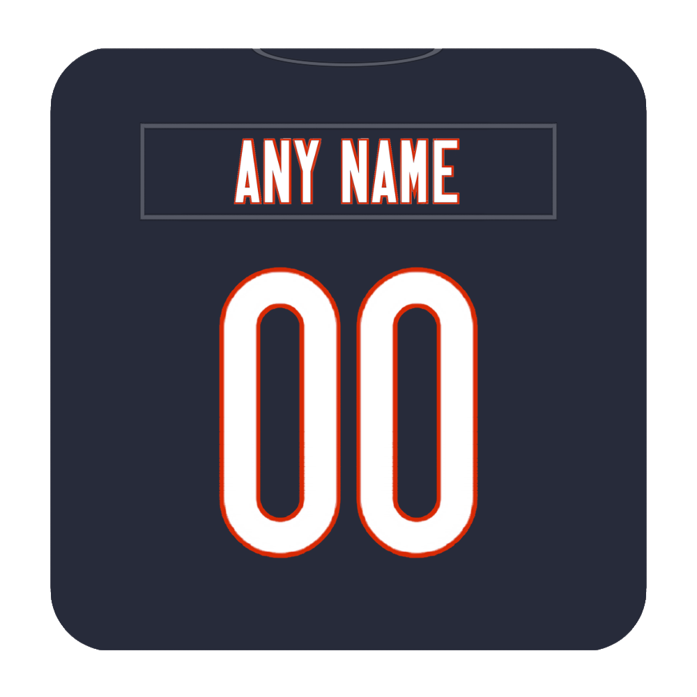 Chicago Bears Coaster Any Name Any Number