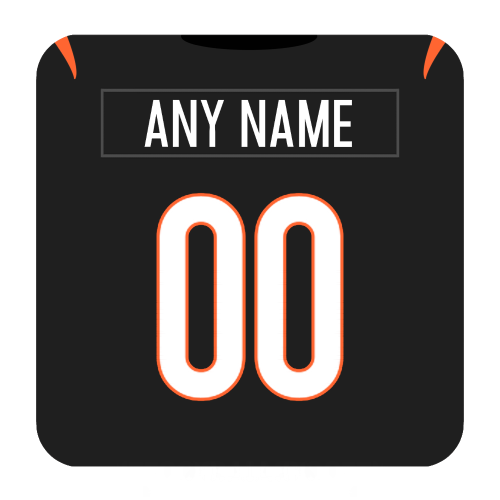 Cincinnati Bengals Coaster Any Name Any Number