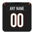 Cincinnati Bengals Coaster Any Name Any Number