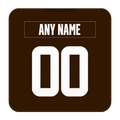 Cleveland Browns Coaster Any Name Any Number