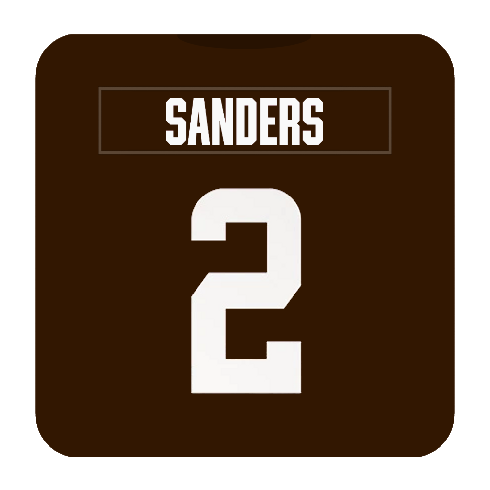 Cleveland Browns Coaster Any Name Any Number
