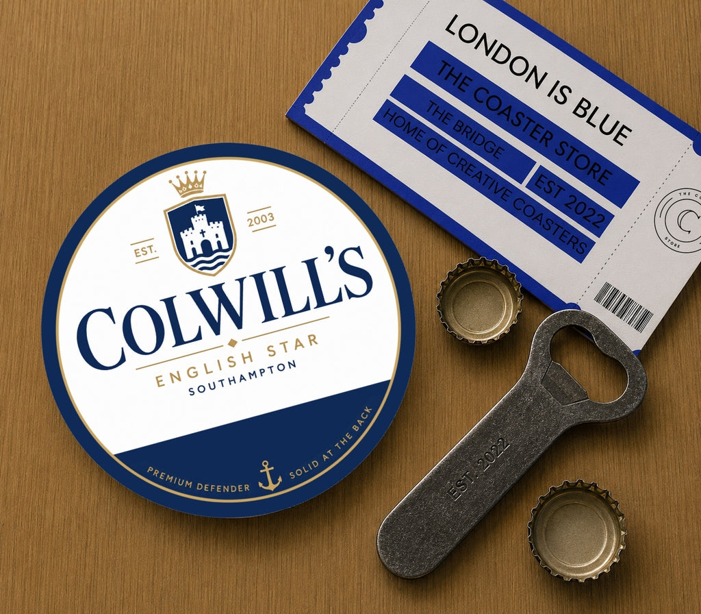 Chelsea Coasters Pack of 10 or Individual Coasters