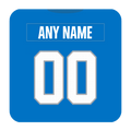 Detroit Lions Coaster Any Name Any Number