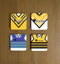 Castleford Tigers Retro Kit Coasters