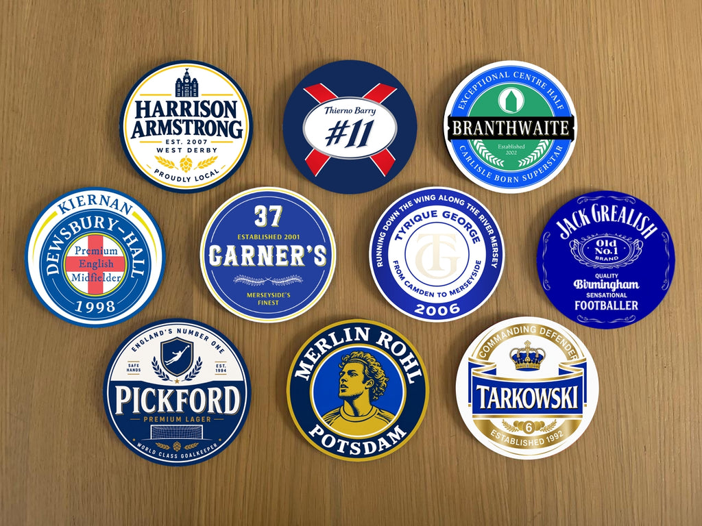 Everton Coasters Pack of 10 or Individual Coasters