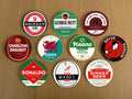 Manchester United Legends Coasters Pack of 10 or Individual Coasters
