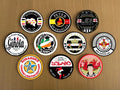 Newcastle United Legends Coasters Pack of 10 or Individual Coasters
