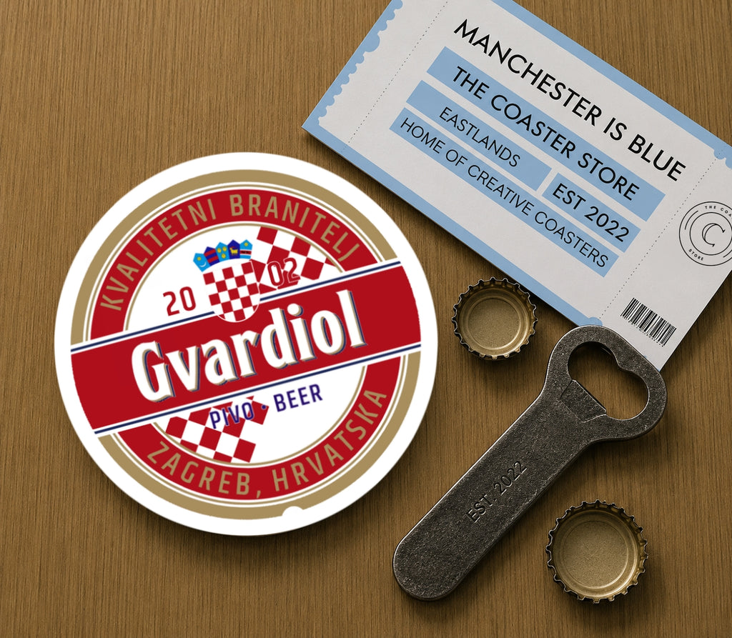 Manchester City Coasters Pack of 10 or Individual Coasters