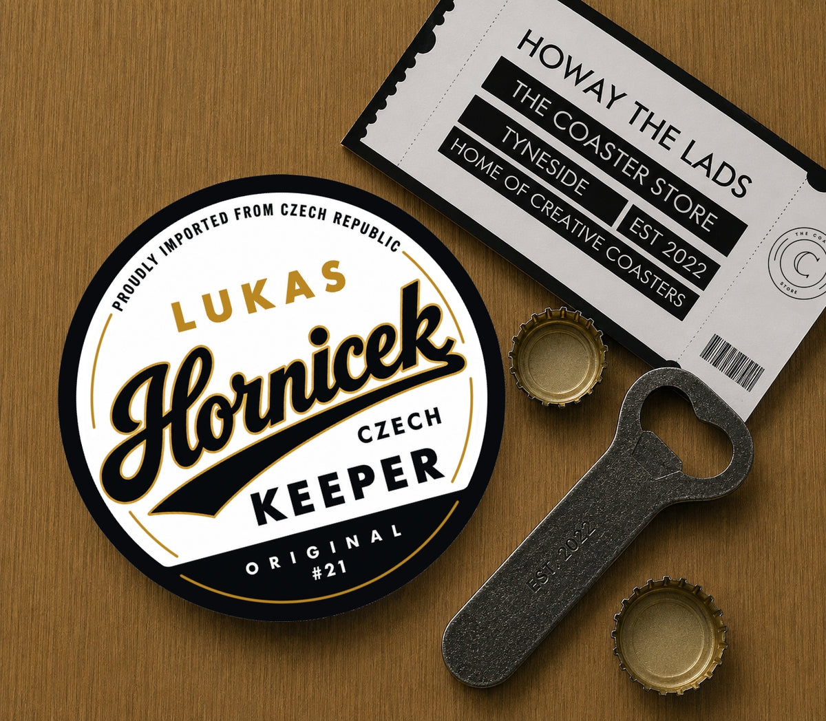 Newcastle United Coasters Pack of 10 or Individual Coasters