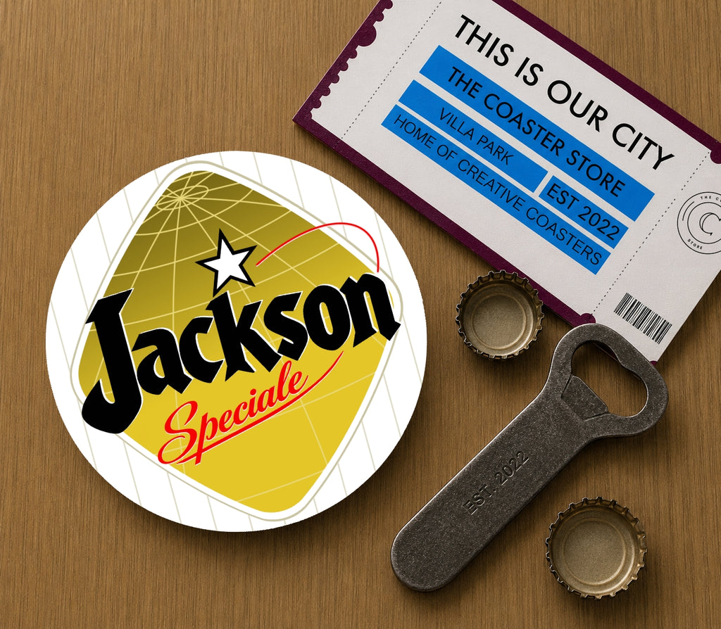 Aston Villa Coasters Pack of 10 or Individual Coasters