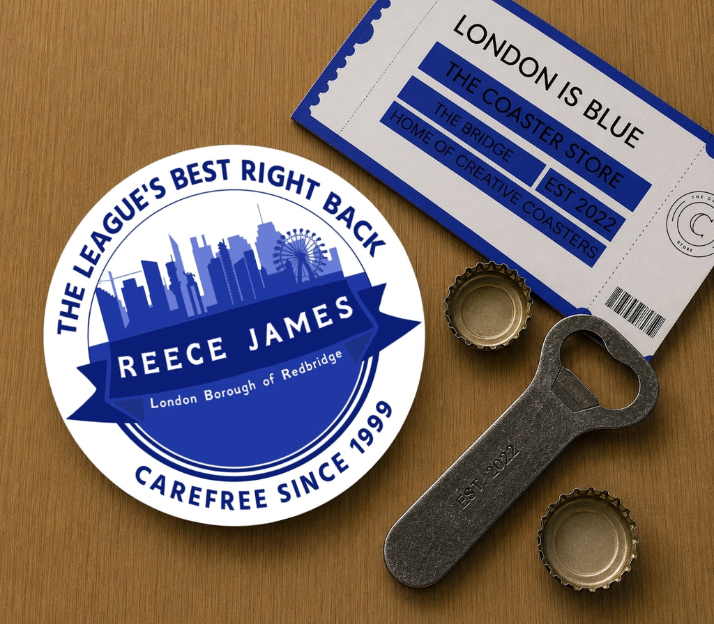 Chelsea Coasters Pack of 10 or Individual Coasters