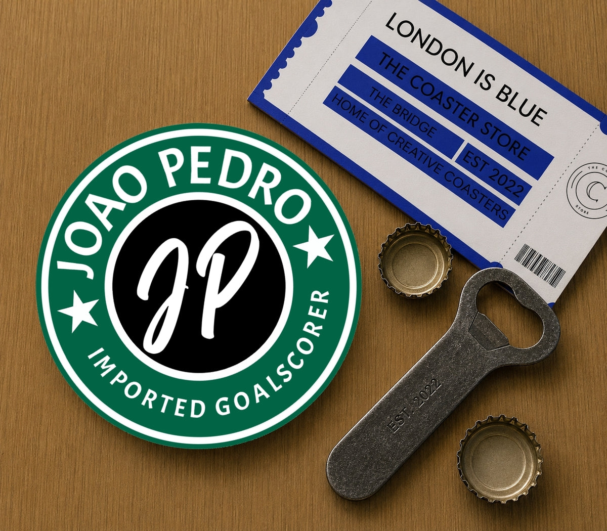 Chelsea Coasters Pack of 10 or Individual Coasters