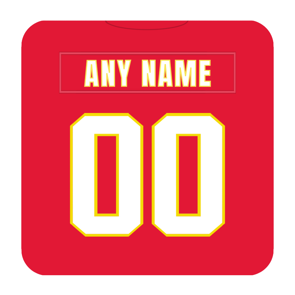 Kansas City Chiefs Coaster Any Name Any Number