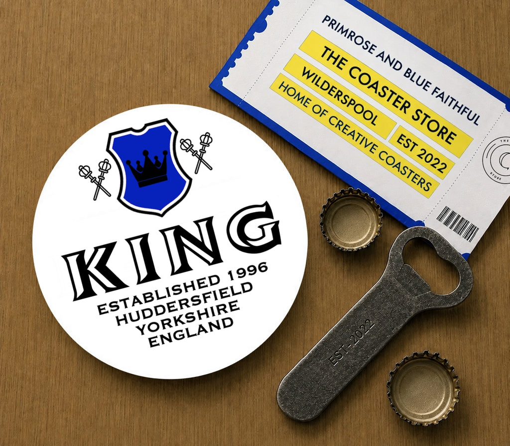 Warrington Wolves Coasters Pack of 10 or Individual Coasters