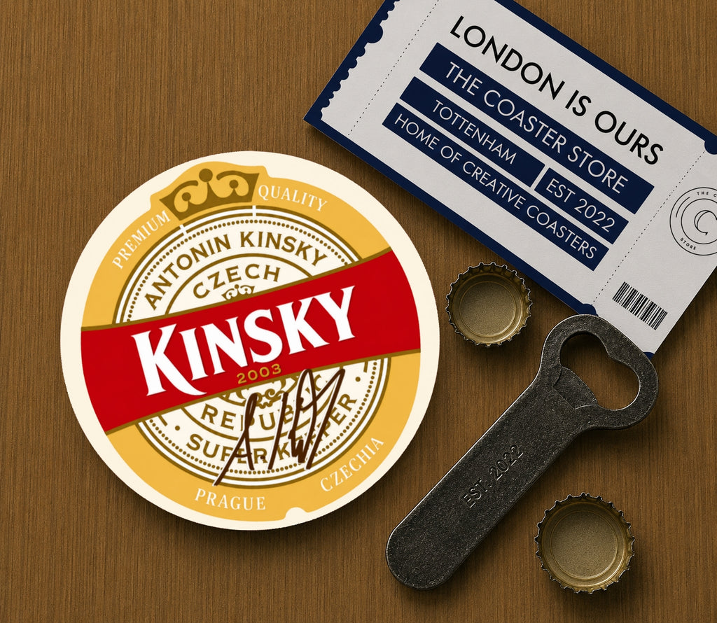 Tottenham Hotspur Coasters Pack of 10 or Individual Coasters