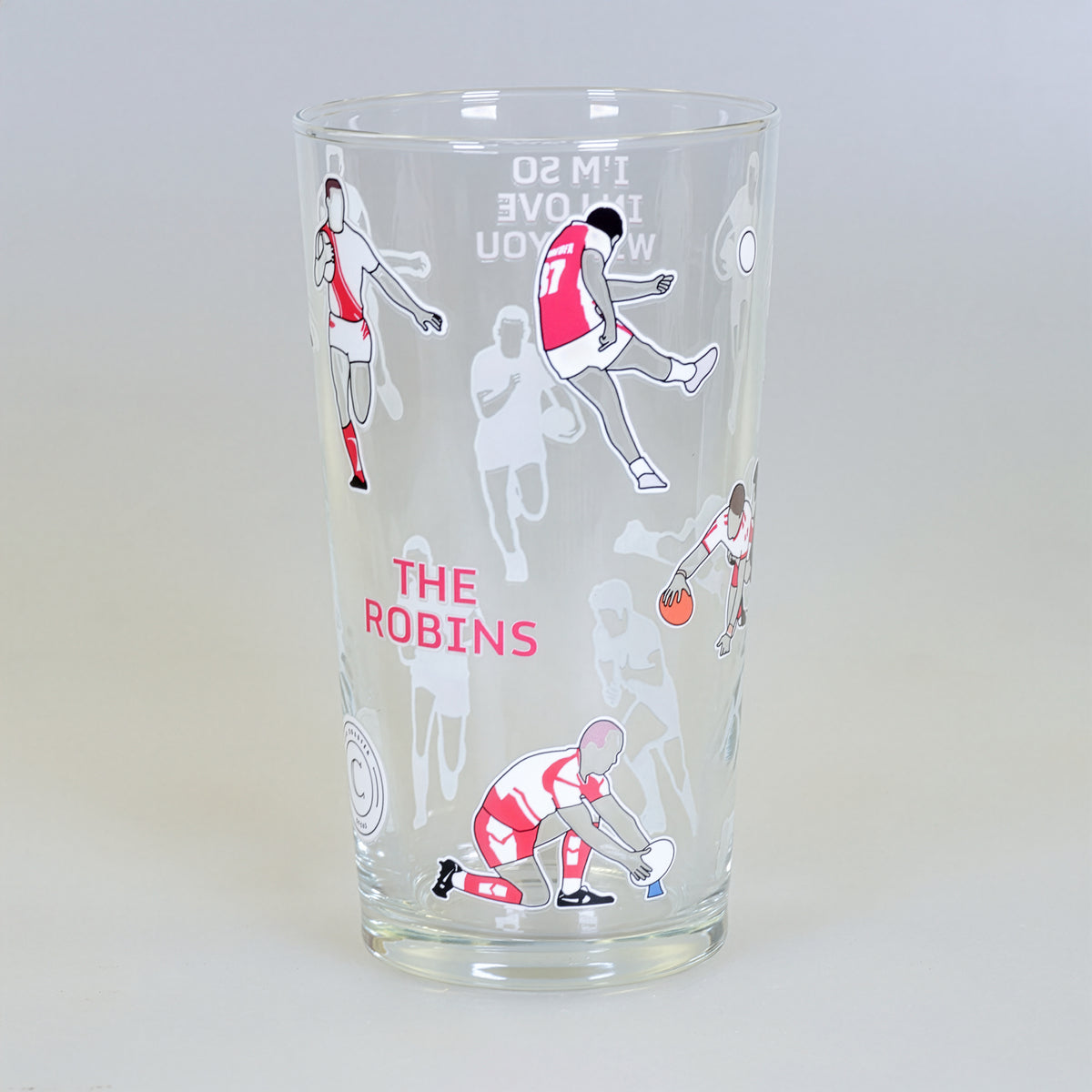Hull KR Pint Glass