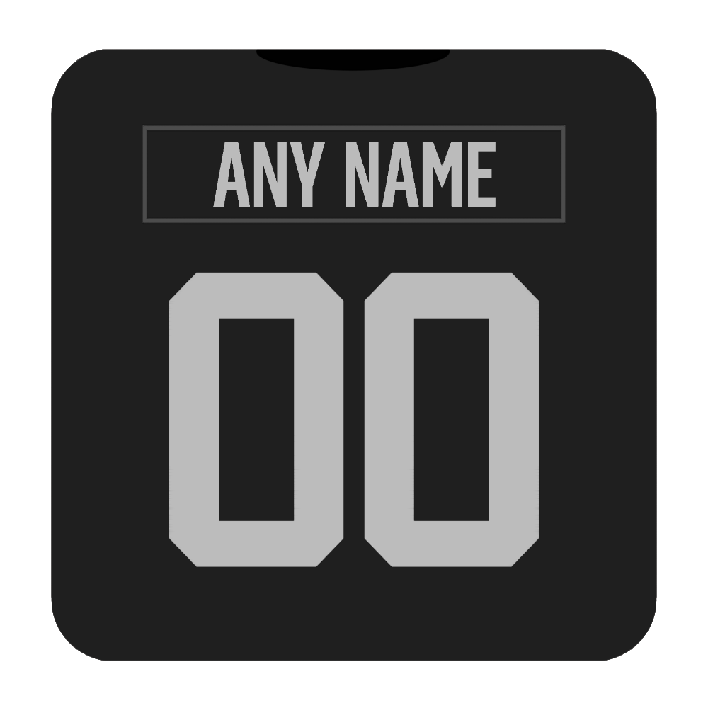 Las Vegas Raiders Coaster Any Name Any Number