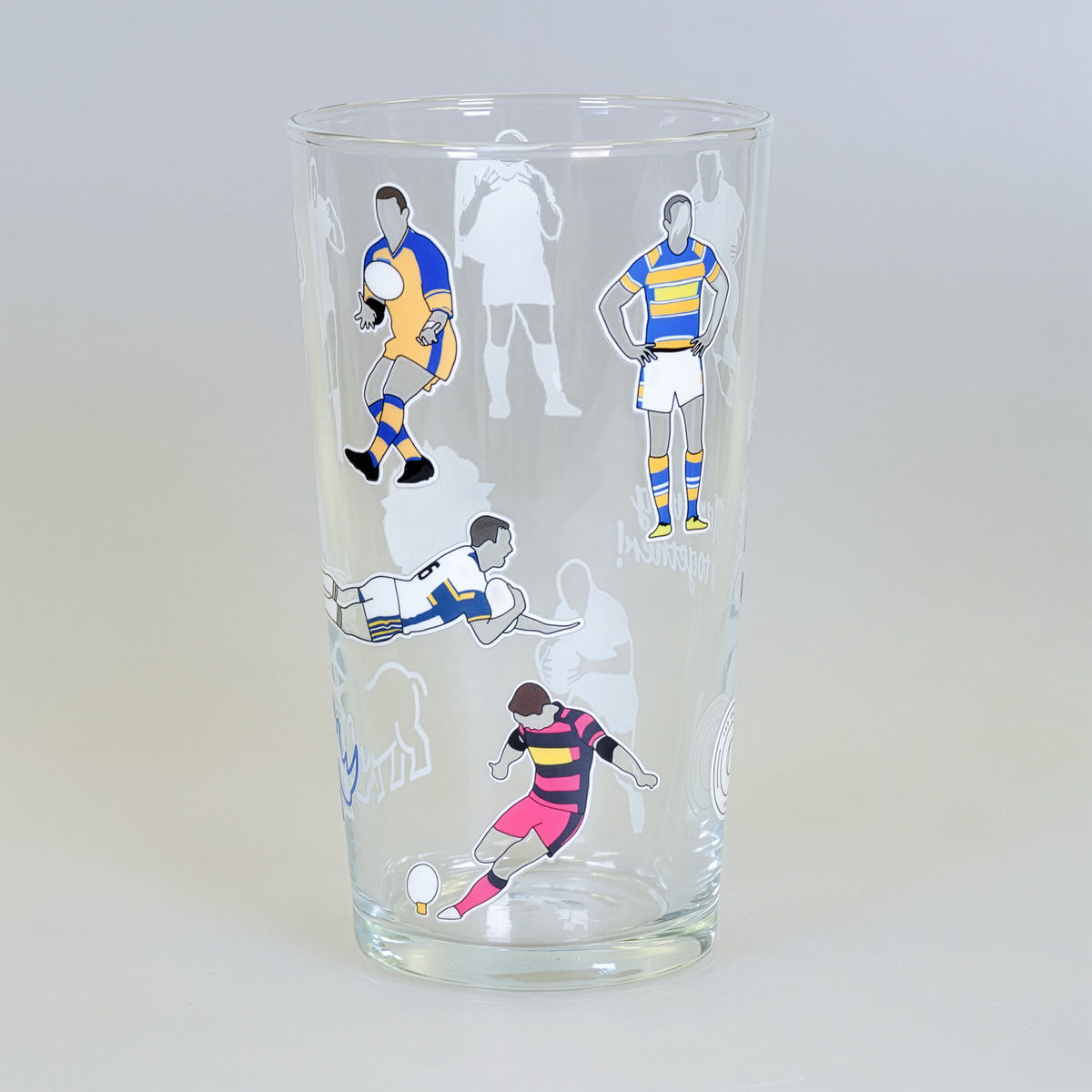 Leeds Rhinos Pint Glass
