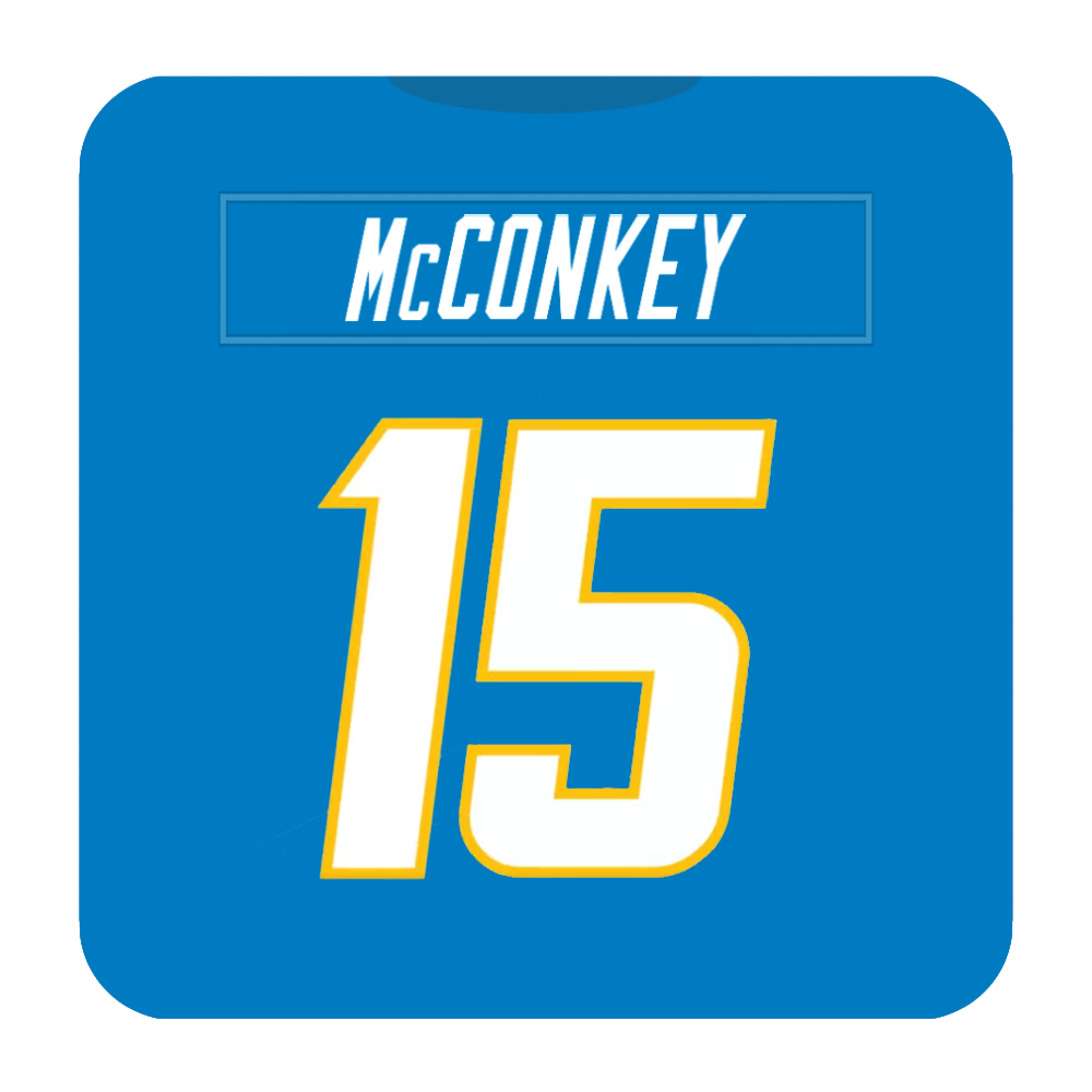 Los Angeles Chargers Coasters Any Name Any Number