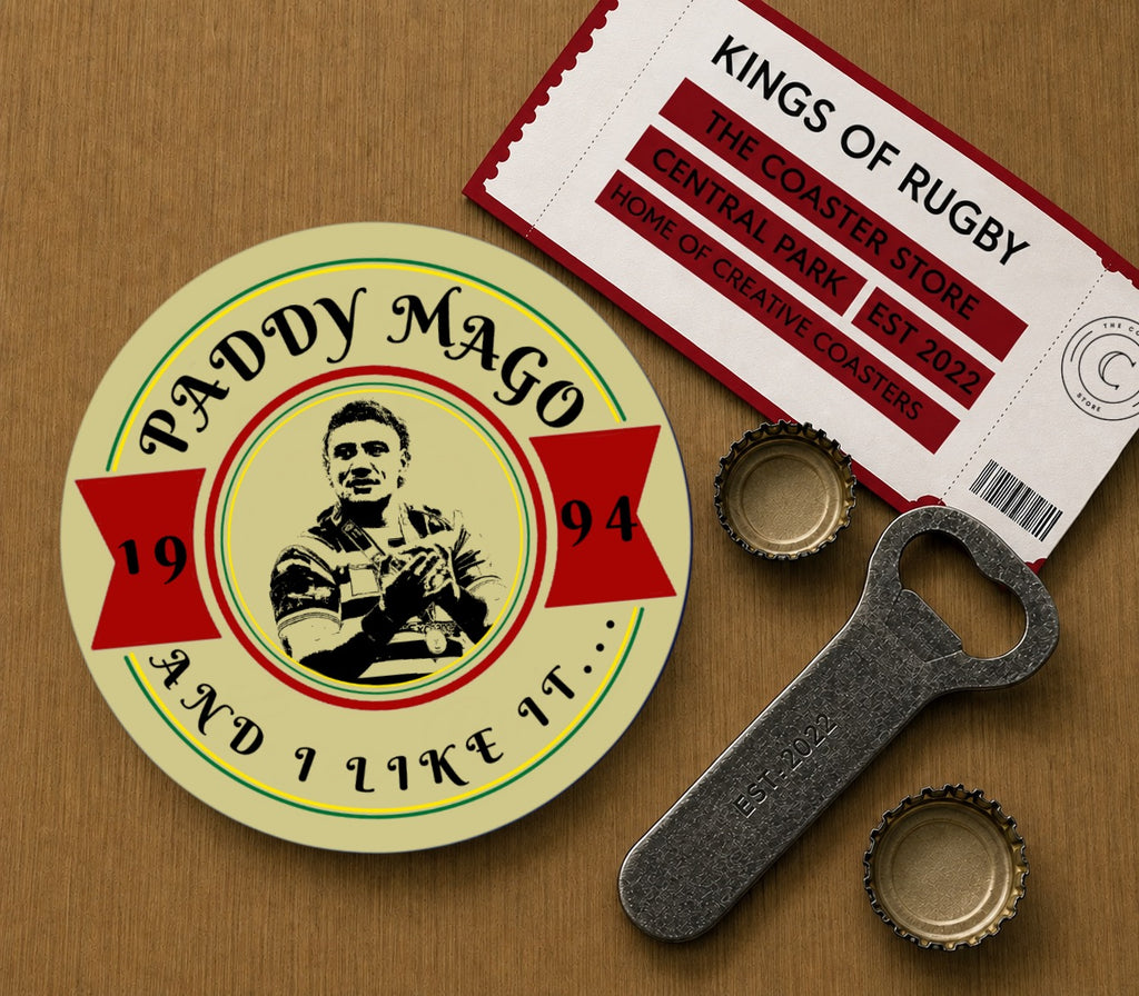 Wigan Warriors Coasters Pack of 10 or Individual Coasters (Pack 2)