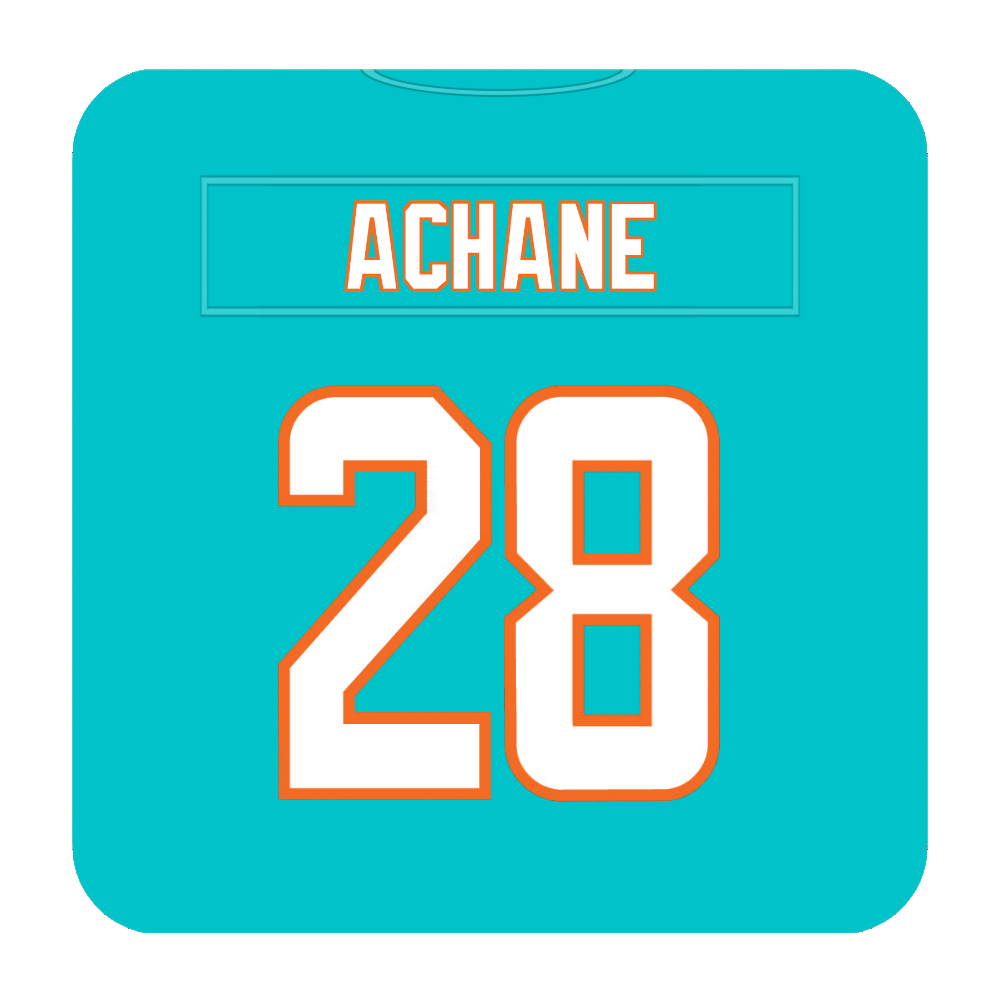 Miami Dolphins Coaster Any Name Any Number