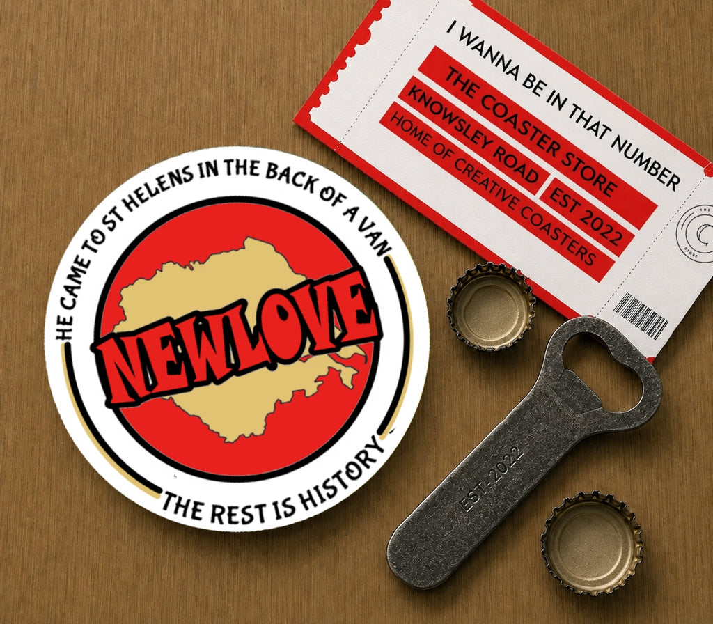 St Helens Legends Coasters Pack of 10 or Individual Coasters