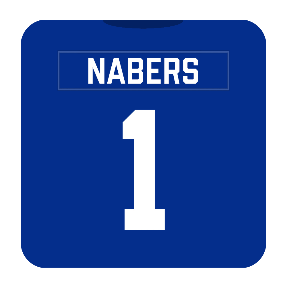 New York Giants Coaster Any Name Any Number