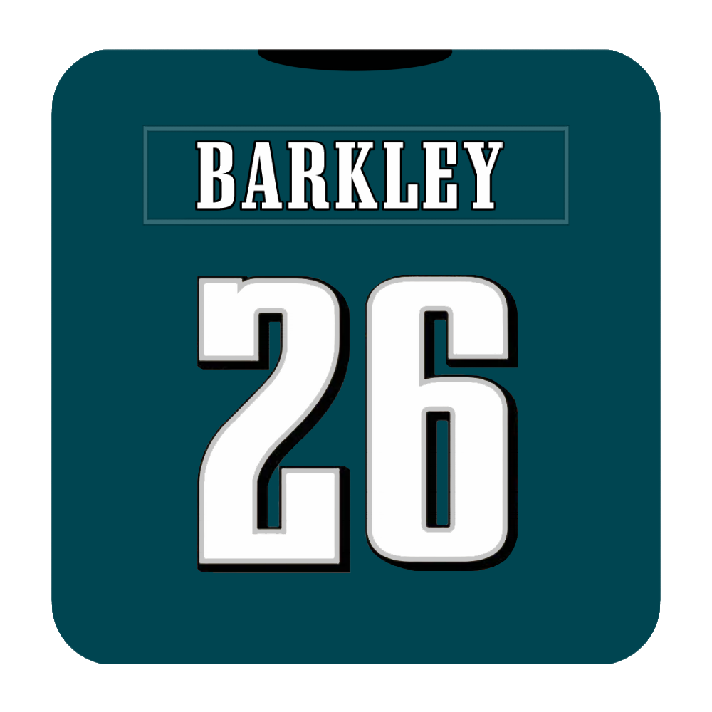 Philadelphia Eagles Coaster Any Name Any Number