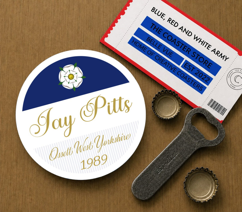 Wakefield Trinity Coasters Pack of 10 or Individual Coasters