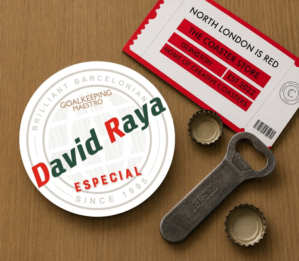 Arsenal Coasters Pack of 10 or Individual Coasters