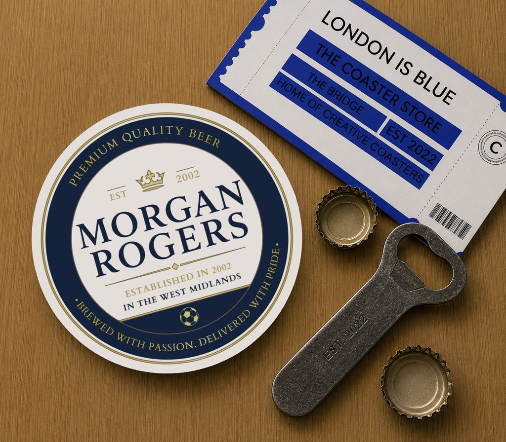 Chelsea Coasters Pack of 10 or Individual Coasters