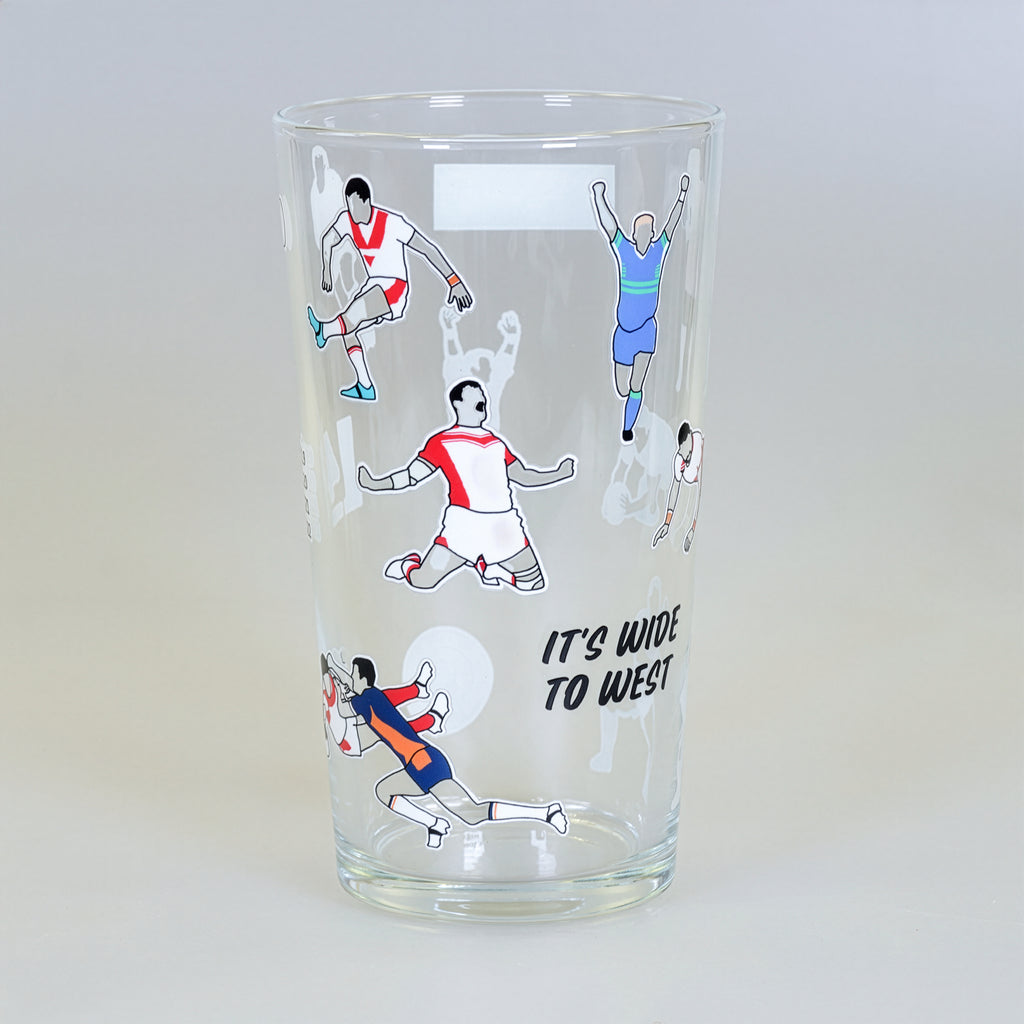St Helens Pint Glass