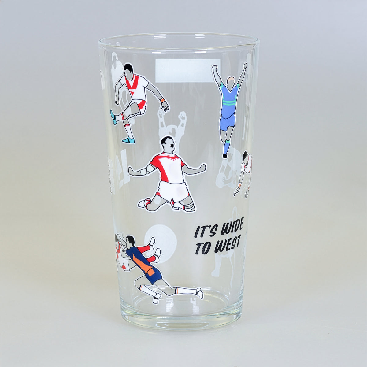 St Helens Pint Glass