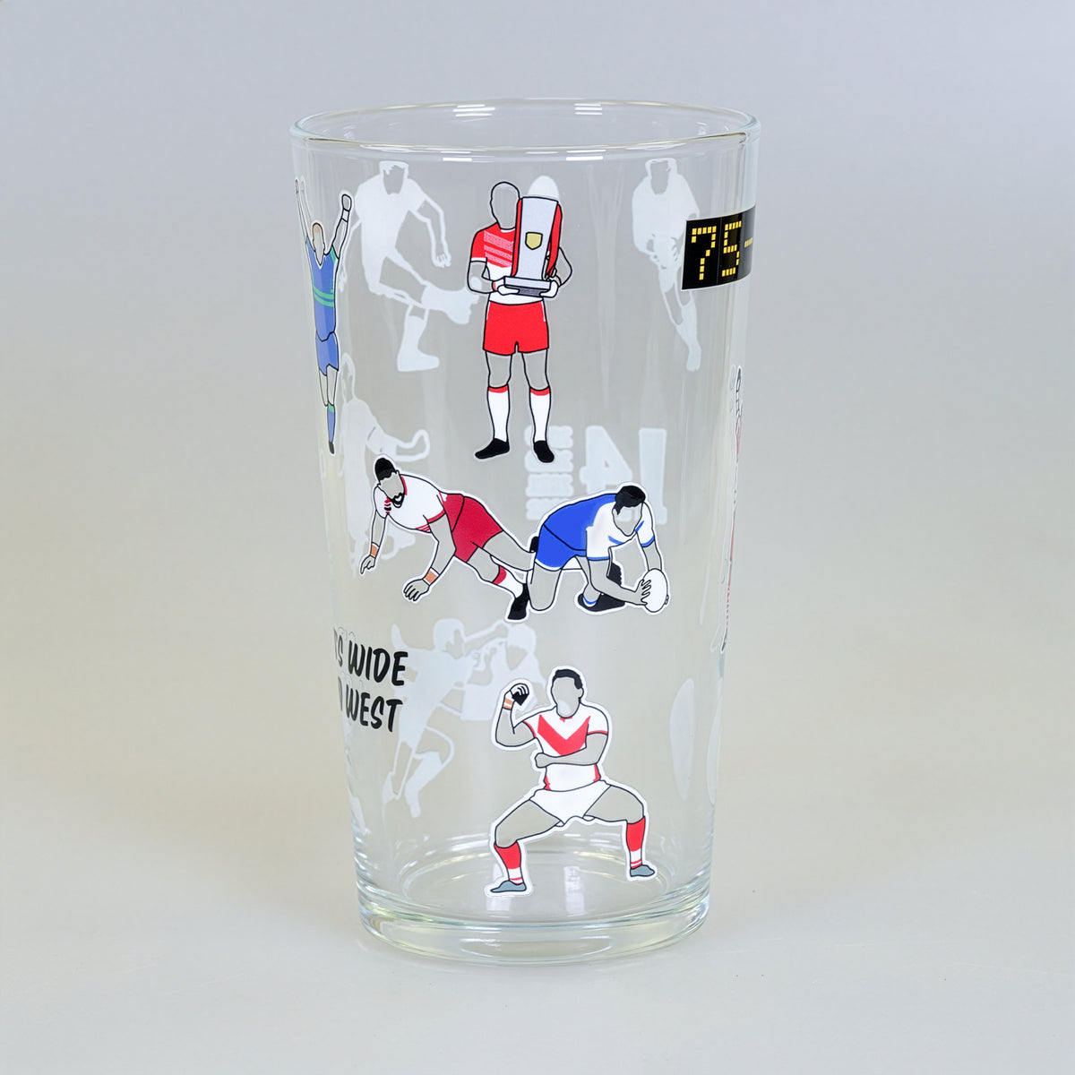 St Helens Pint Glass