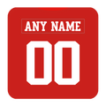 San Francisco 49ers Coaster Any Name Any Number
