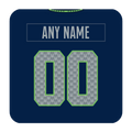 Seattle Seahawks Coaster Any Name Any Number