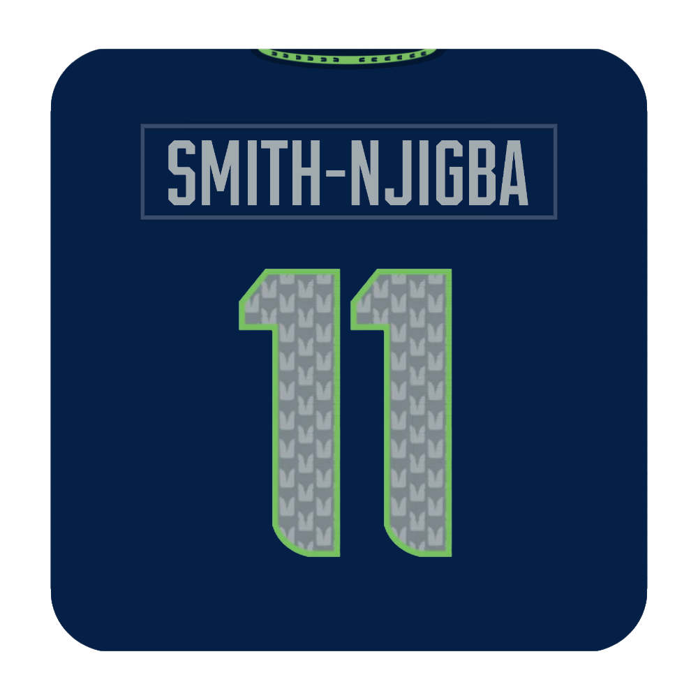 Seattle Seahawks Coaster Any Name Any Number