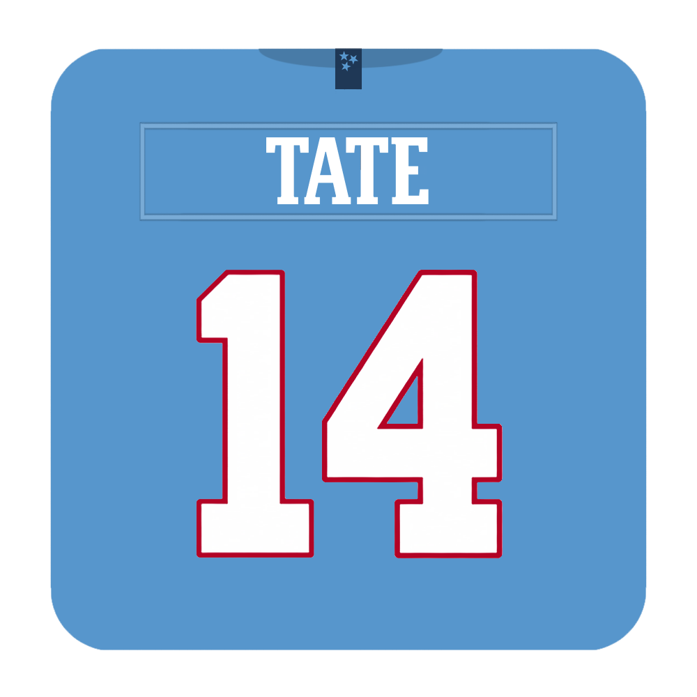 Tennessee Titans Coaster Any Name Any Number