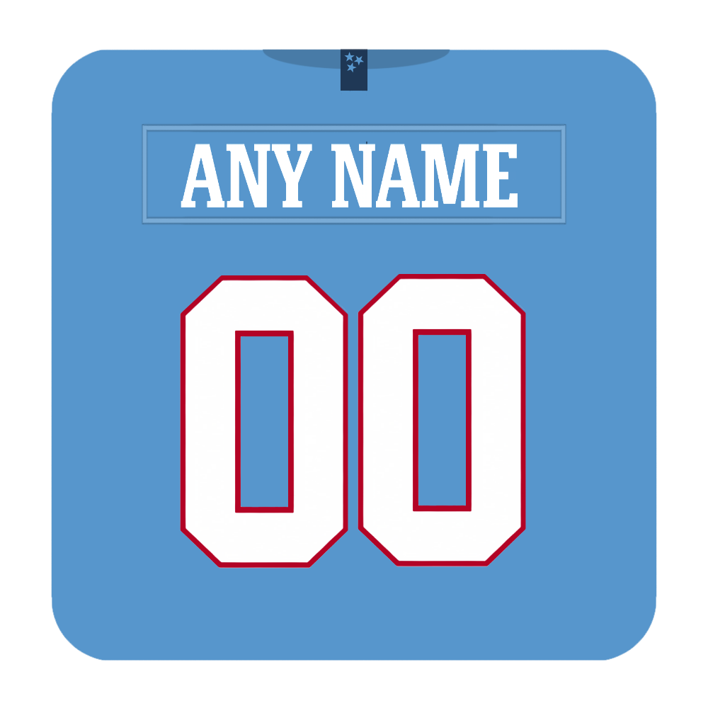 Tennessee Titans Coaster Any Name Any Number