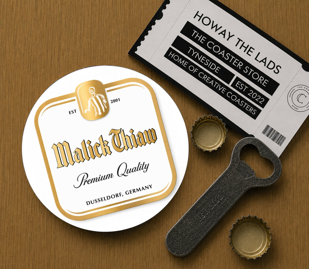 Newcastle United Coasters Pack of 10 or Individual Coasters