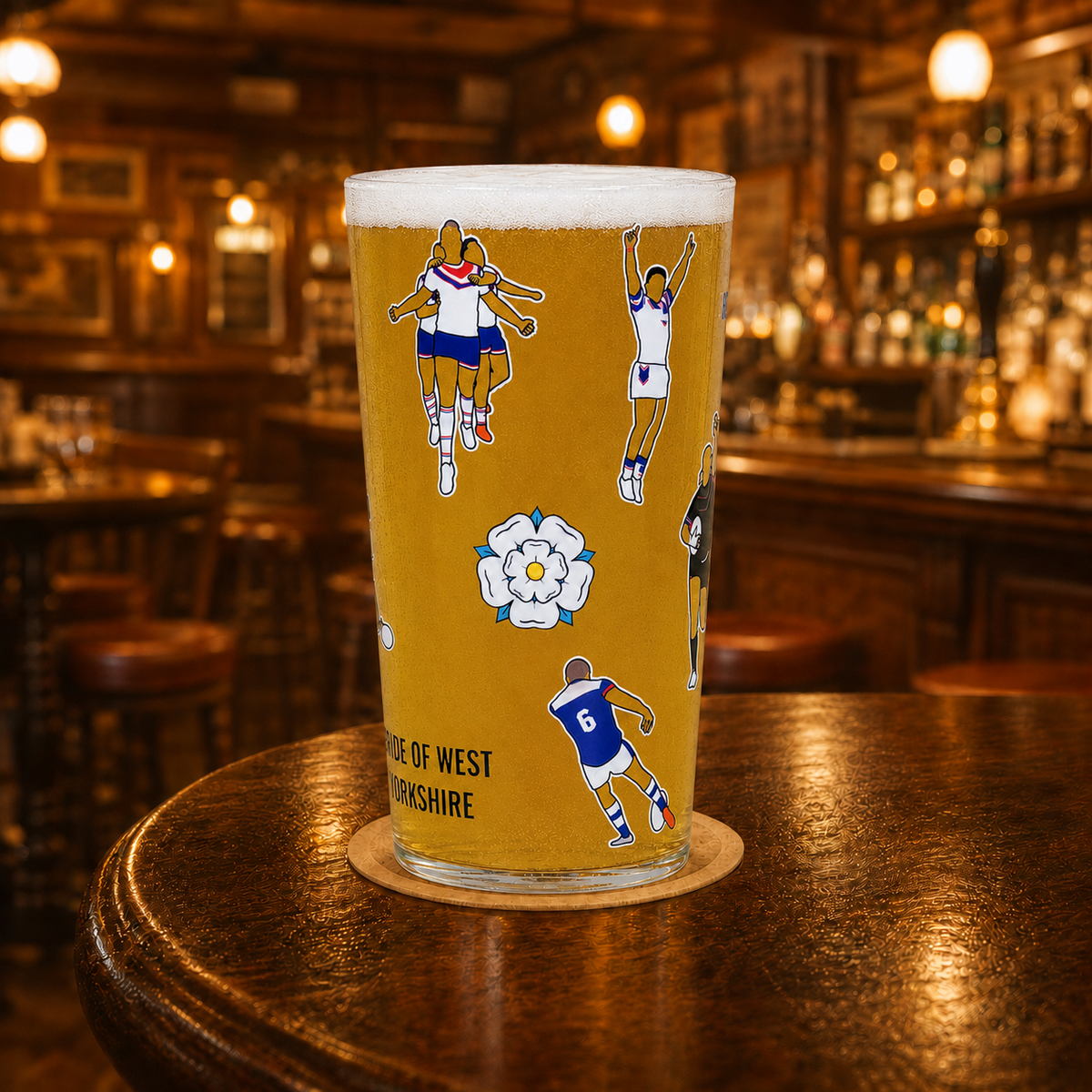 Wakefield Trinity Pint Glass